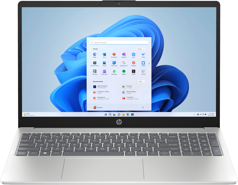 HP laptop met Windows 11